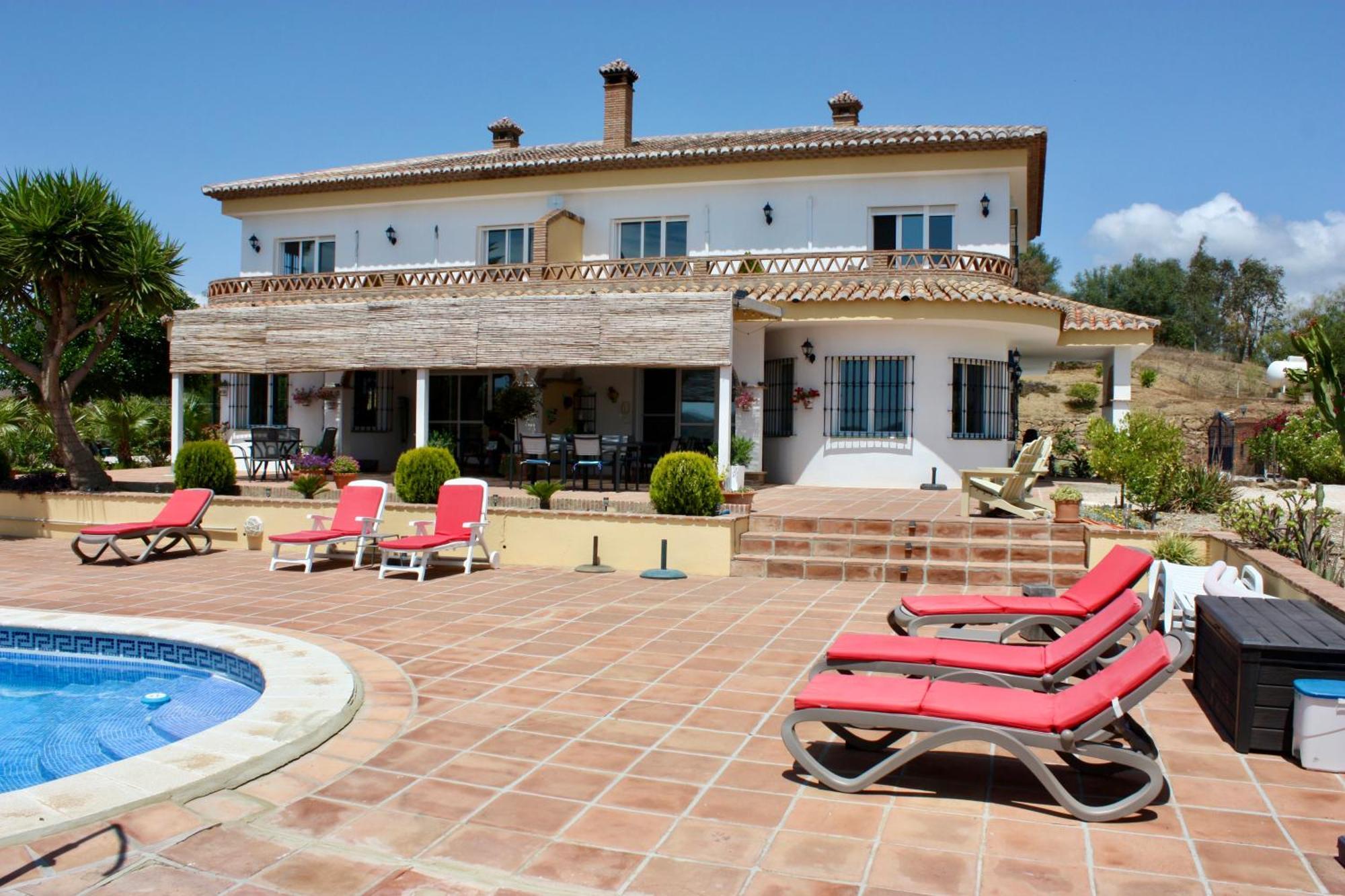 Bed and Breakfast Casa Nuestro Sueno Viñuela Exterior foto